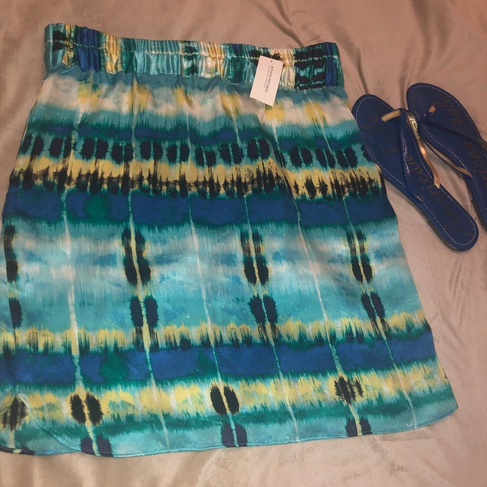 Banana Republic Silk Summer Skirt. Size 12